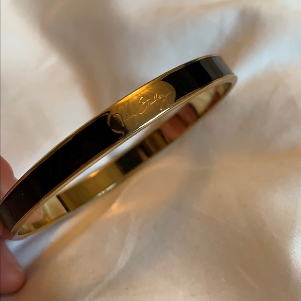 Vera Bradley Black & Gold Bangle Bracelet
